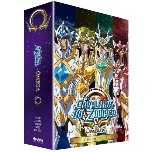 Os Cavaleiros Do Zodíaco - Ômega – 2ª Temporada - Volume 1 - [Blu