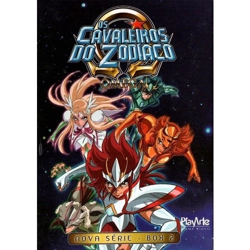 DVD Os Cavaleiros do Zodíaco Ômega: 2º Temporada - BOX 4 - UNBOXING 