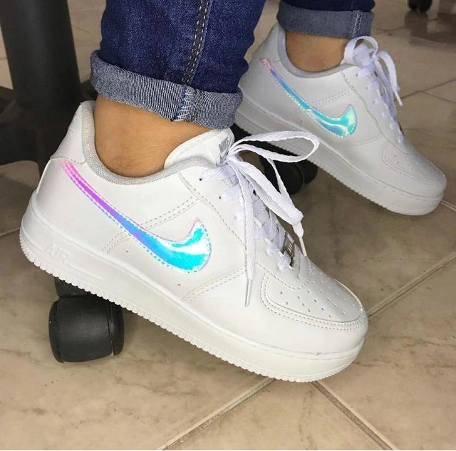 Nike Air Force 1 Holográfico - Number One Outlett