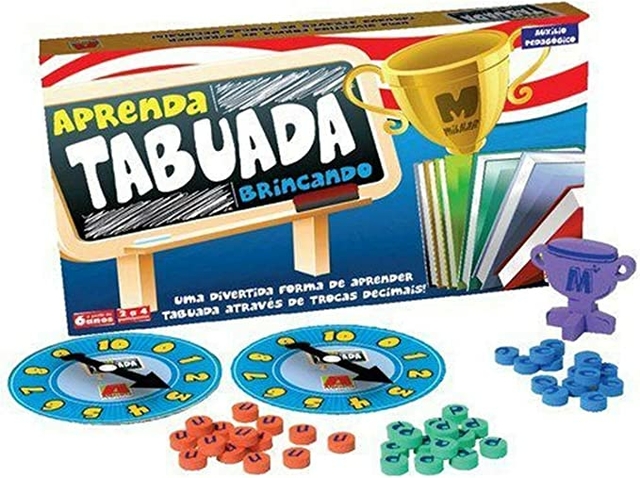 Tabuada Divertida - Toia Brinquedos