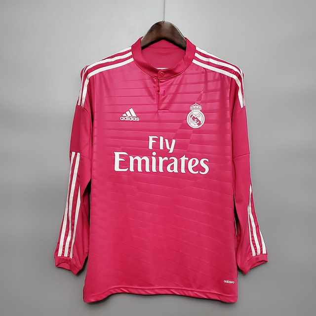 Camisa Real Madrid 2014/2015 manga longa