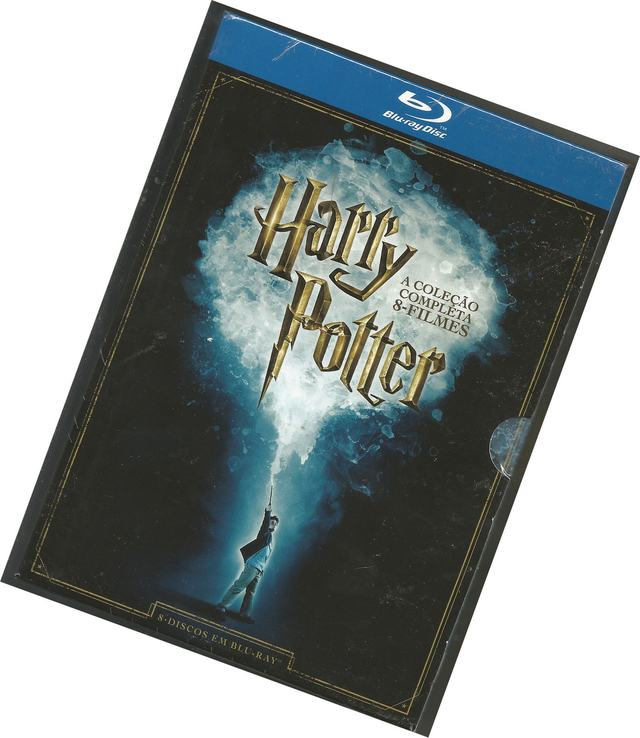 Blu-ray Coleção Harry Potter Completo 8 Discos Lacrado