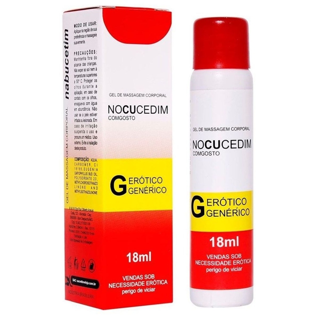 Nocucedim Anestésico dessensibilizante 18 ml Secret Love