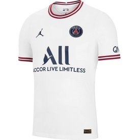 Camisa Paris Saint Germain - PSG Fourth 21/22 Torcedor Nike Masculina -  Branco
