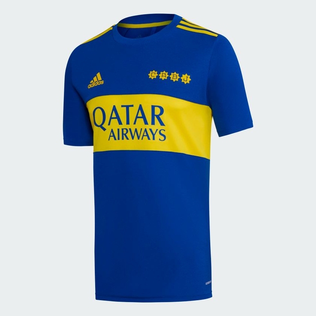 camiseta adidas amarela e azul