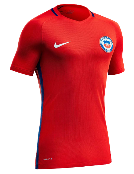 Camisa Seleção Chile Home 2016/17 Torcedor Nike Masculina - Vermelho
