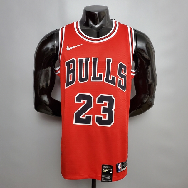 Camisa Chicago Bulls Jordan 23 Nike Masculina - Vermelho