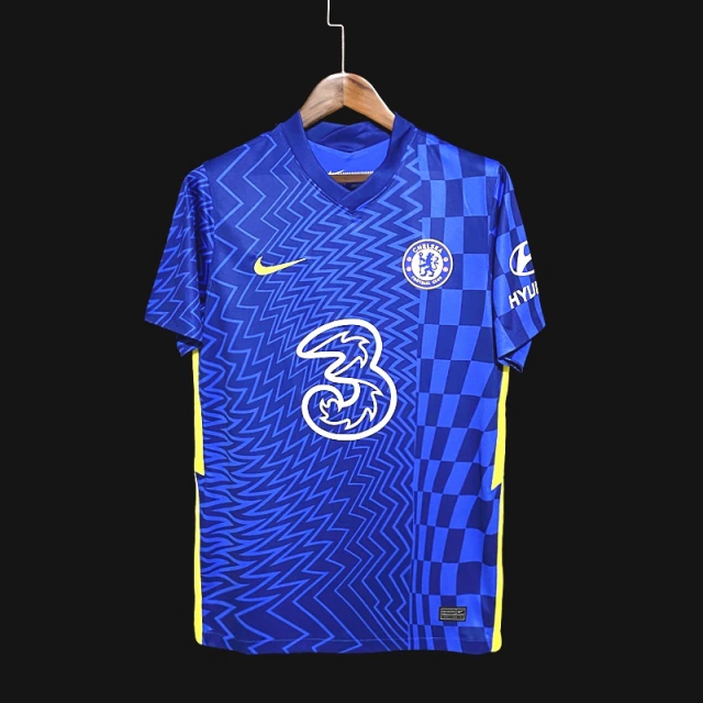 Camisa Chelsea Home 21/22 Torcedor Nike Masculina - Azul
