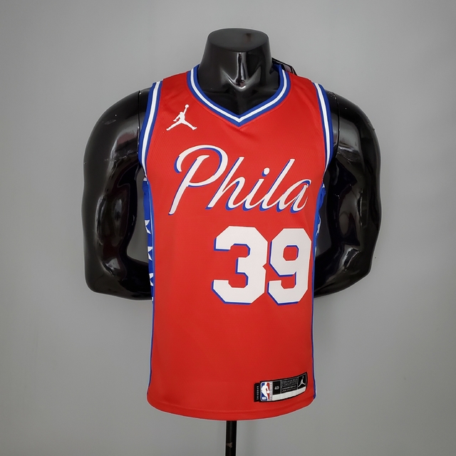 Camisa Philadelphia 76ers Dwight Howard 39 Nike Masculino - Vermelha