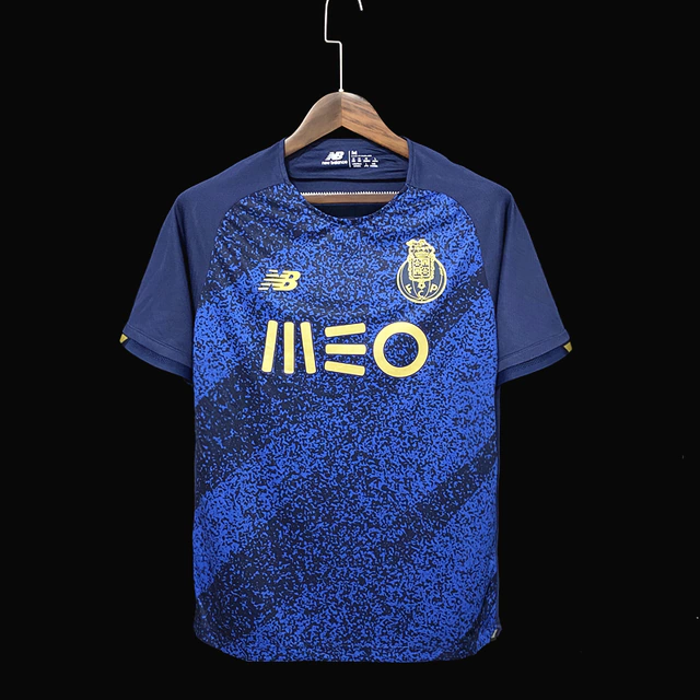 Camisa FC Porto Away 21/22 Torcedor New Balance Masculina - Azul Marin