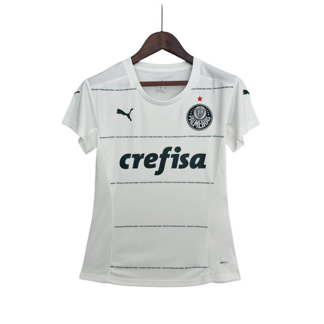 Camisa Palmeiras 2 Away - 22/23 - Torcedor Feminina - Branca