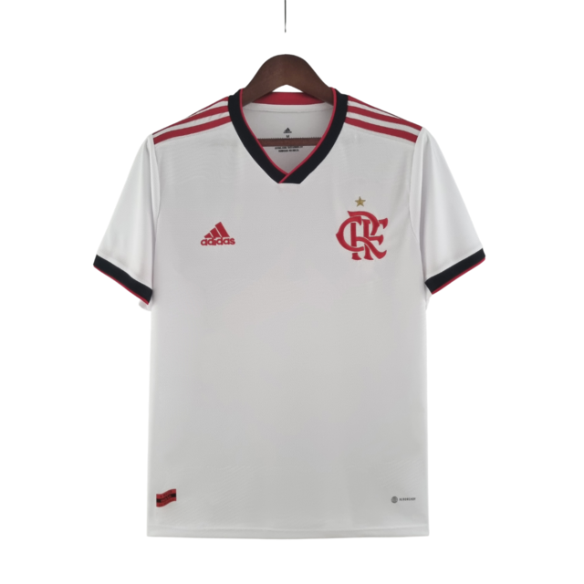 Camisa Flamengo 2 Away - 22/23 - Torcedor Masculina - Branca