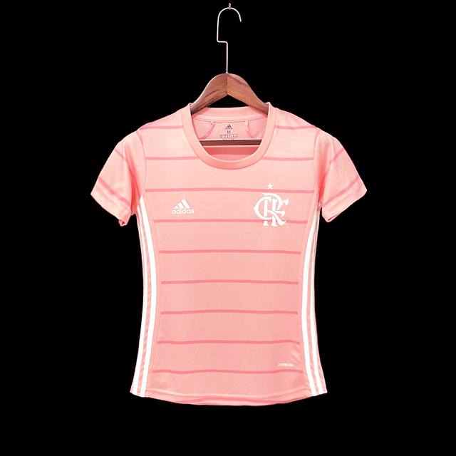 Camisa Flamengo Feminina Outubro Rosa 21/22