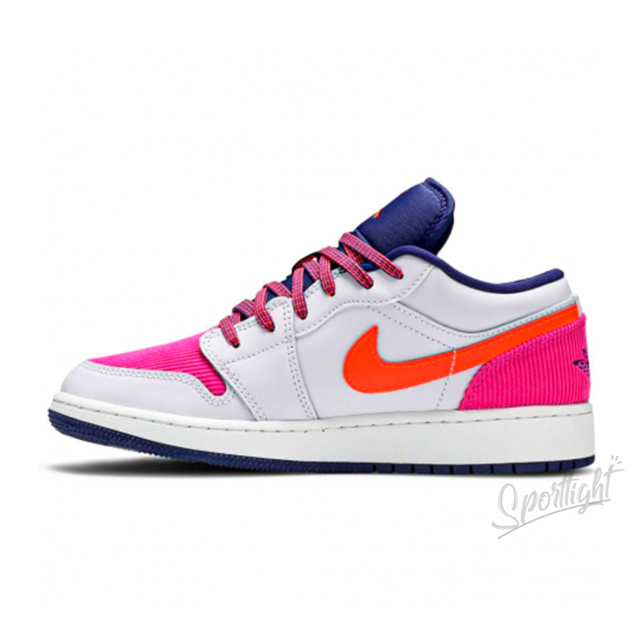 Tênis Nike Air Jordan 1 Low 'Fire Pink Hyper Crimson'