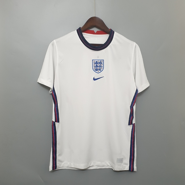 Camisa Seleção da Inglaterra I 20/21 - Masculina - modelo Torcedor - Branca
