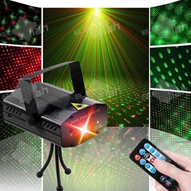Mini proyector de luz laser FIESTA - RGB