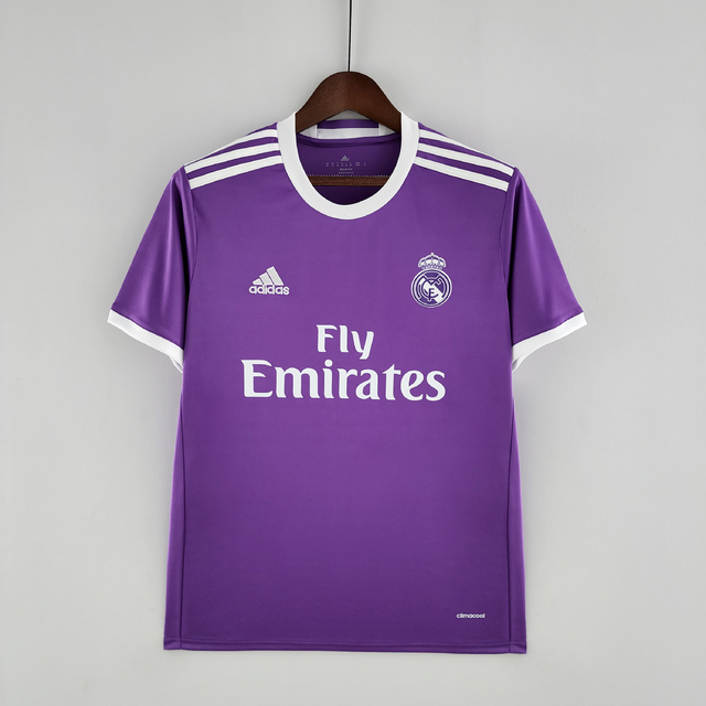 Camisa Real Madrid Retrô 2017/18 - 2º Uniforme