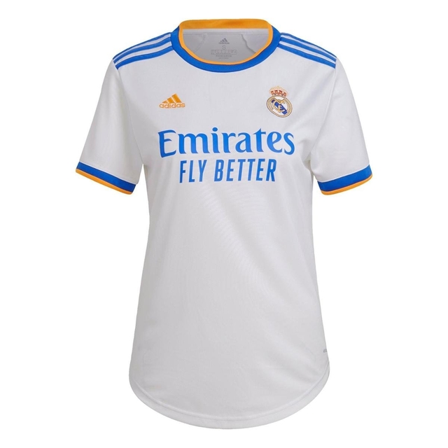 Camisa Real Madrid l Feminina 2021/2022 - CAMISA12RJ