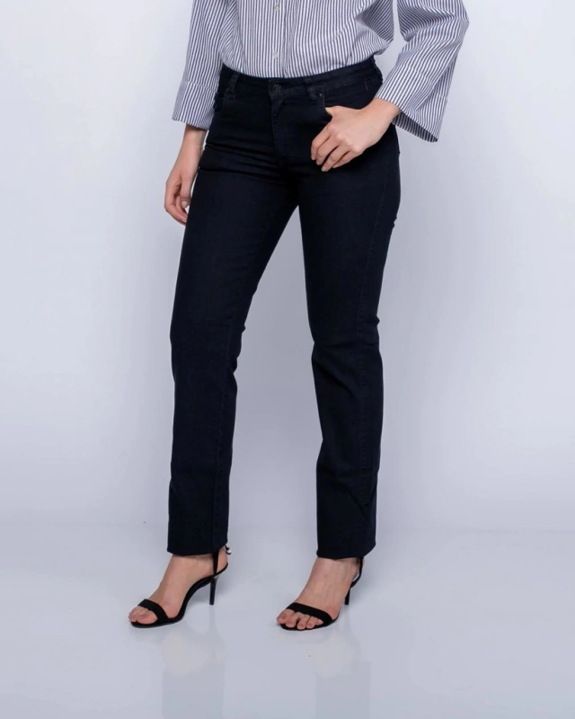 Shyros Jeans - Calça Jeans Reta Feminina