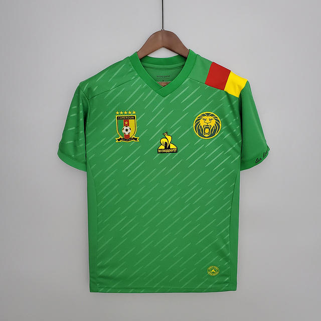 Camisa Camarões Verde - Comprar em Mundo das Camisas