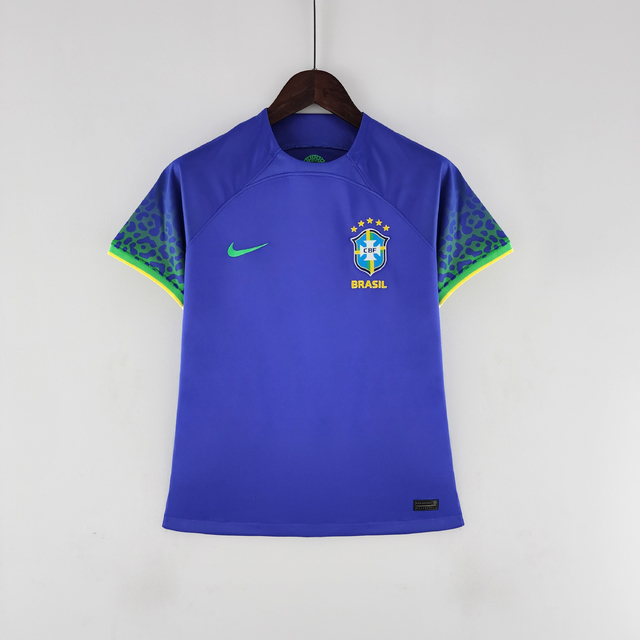 Camisa Brasil Azul 22/23 Copa do Mundo - Torcedor Nike - Feminina