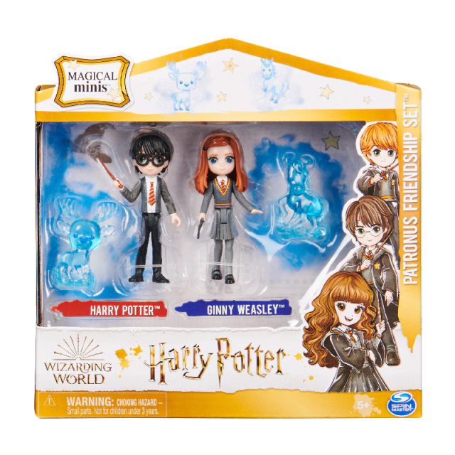 WIZARDING WORLD OF HARRY POTTER PACK X 2 HARRY Y GINNY