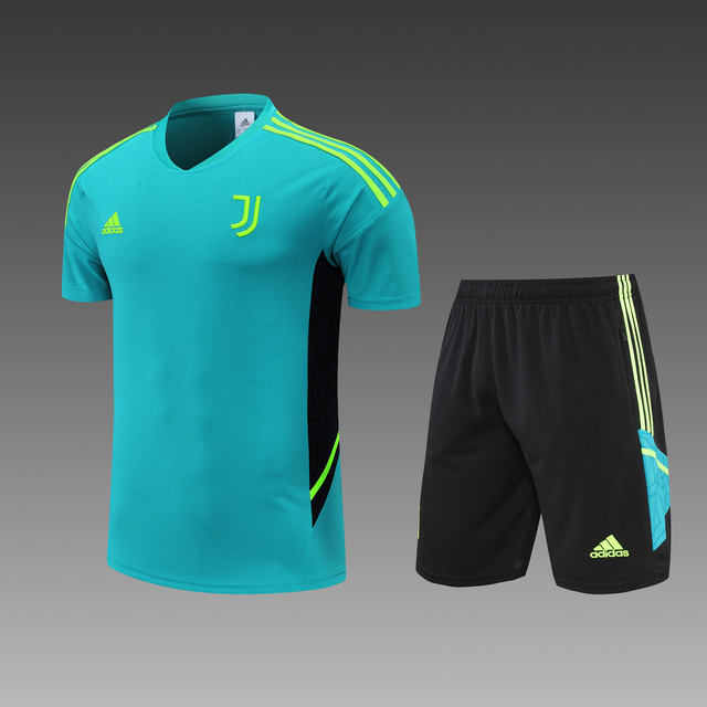 Camisa e Short - Juventus - Verde - Treino - 22/23