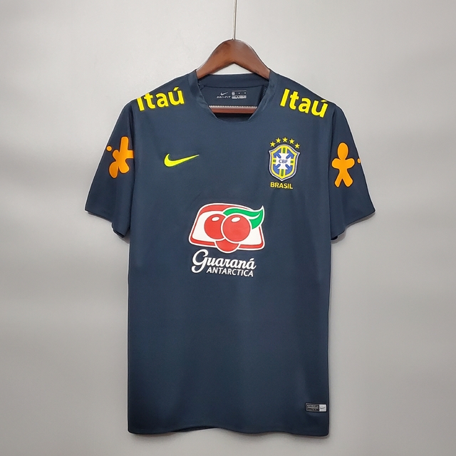 Camisa Treino Seleção Brasileira Nike Masculina Preta