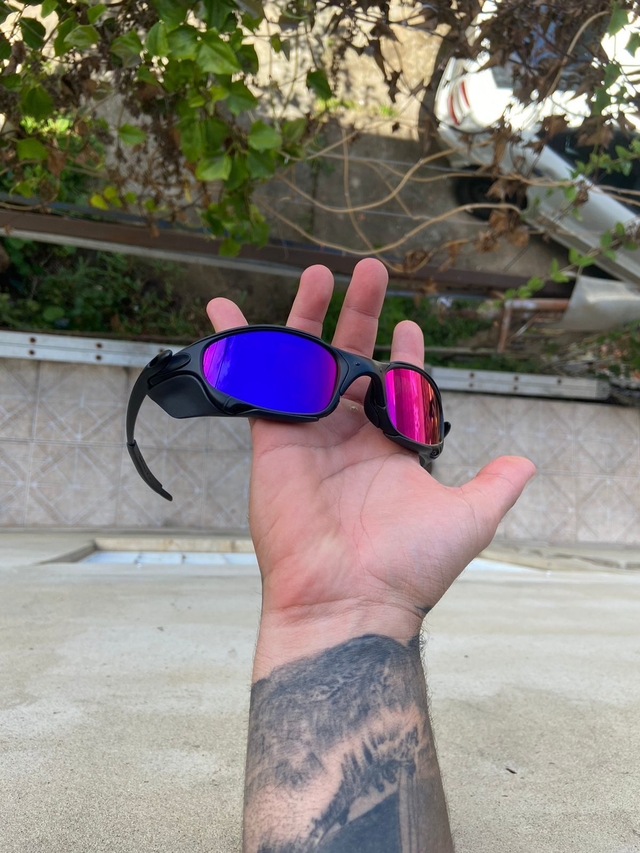 Oakley Juliet Armação Plasma Lente Tanzanet Frete Gratis