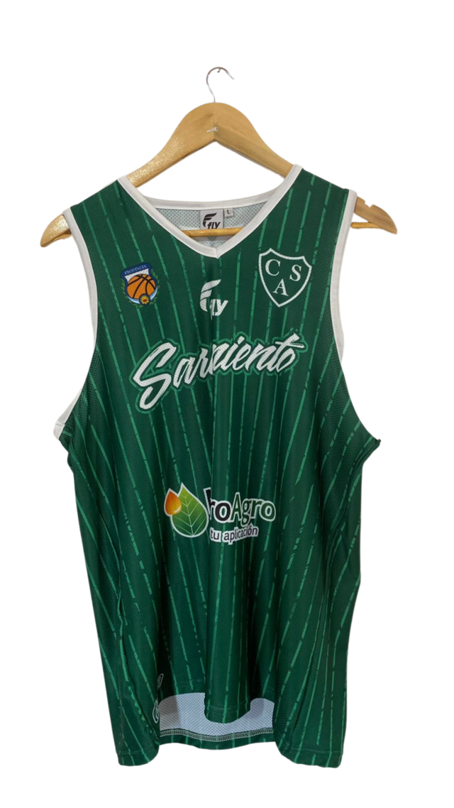 Camiseta Sarmiento Verde - Comprar en La Liga Basquet