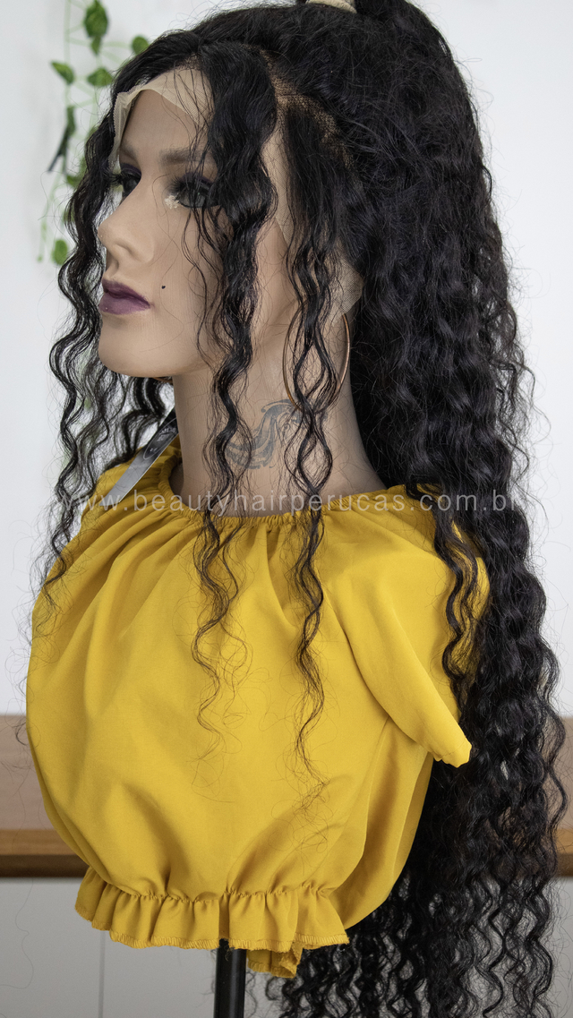 Lace Front 13x4 Cabelo Remy Humano Cacheado 70cm - Lace Hair Brasil