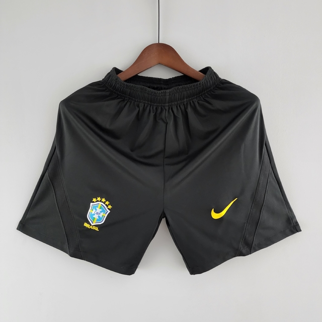 Short de Treino Brasil Preto 22 - Nike - Futeboleiro Store