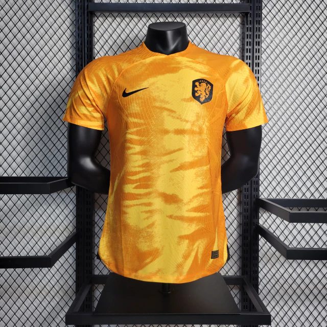 Camisa Titular Holanda /Paises Baixos Copa do Mundo 2022 - Masculina -  Jogador - NIKE - Futeboleiro Store