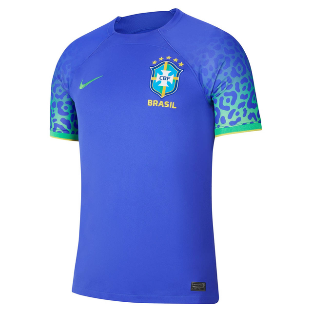 Camisa Reserva Brasil Azul Copa do Mundo 2022 - Masculina - Torcedor - Nike