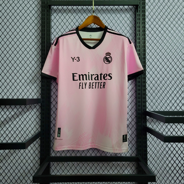 Camisa Real Madrid Goleiro Rosa Edição Especial Y3 2022 - Masculina -  Torcedor -Adidas