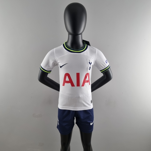 Camisa I Tottenham 22/23 - INFANTIL - Torcedor - Nike
