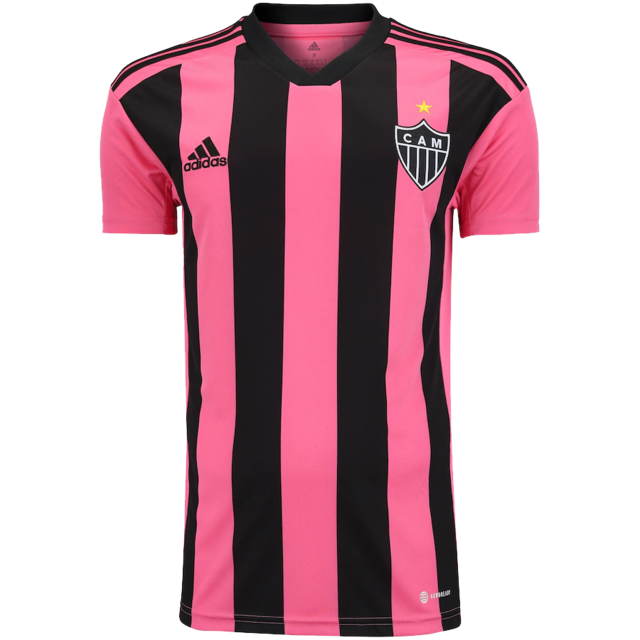 Camisa Atlético MG Outubro Rosa 22/23 - Masculina - Torcedor - Adidas -  Futeboleiro Store