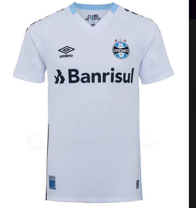 Camisa Grêmio I 2022 | Umbro Masculina - Branca