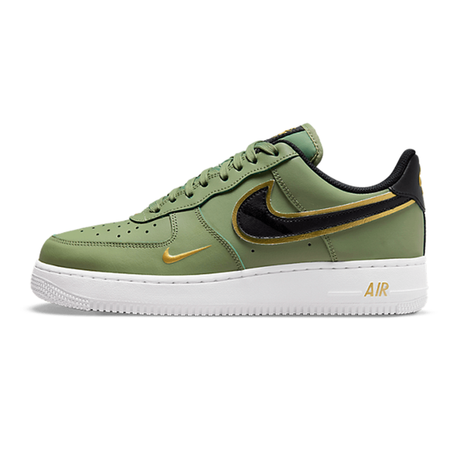 Nike Air Force Lv8 Low 1 Yellow 07 White