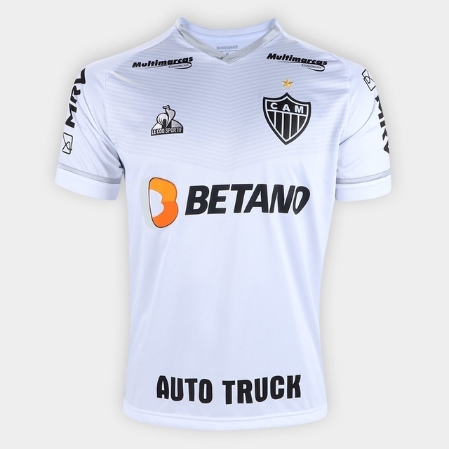 Camisa Atlético Mineiro II 21/22 Torcedor Masculina - Branca