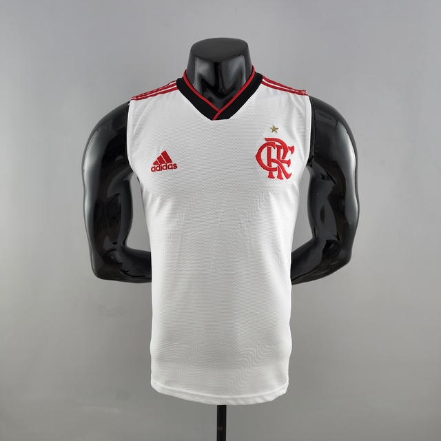 Camisa Flamengo Regata 22/23 - Torcedor Masculina - Branca