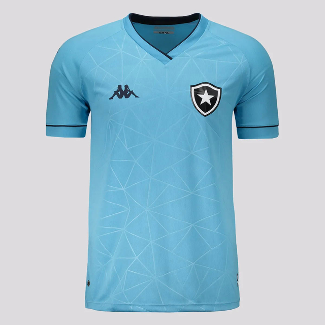 Camisa Botafogo IV 21/22 Torcedor Kappa Masculina - Azul Celeste