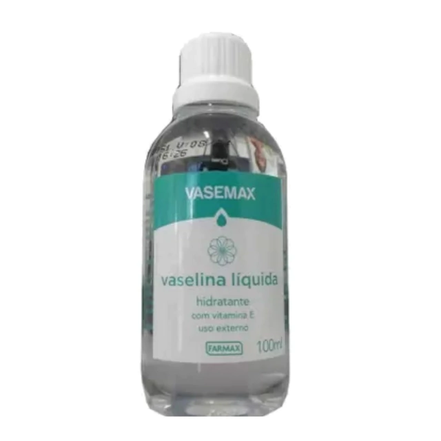 Vaselina Líquida Hidratante 100 ml - Vasemax