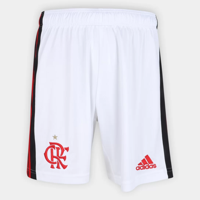 Calção Flamengo I 22/23 Adidas - Branco