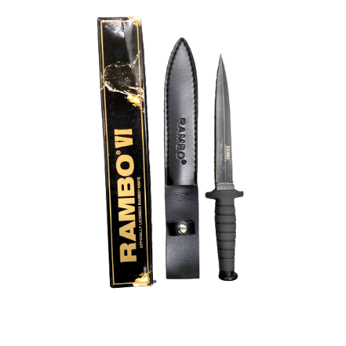 Faca Punhal Rambo 6 First Blood Vi Militar Coleção Tática