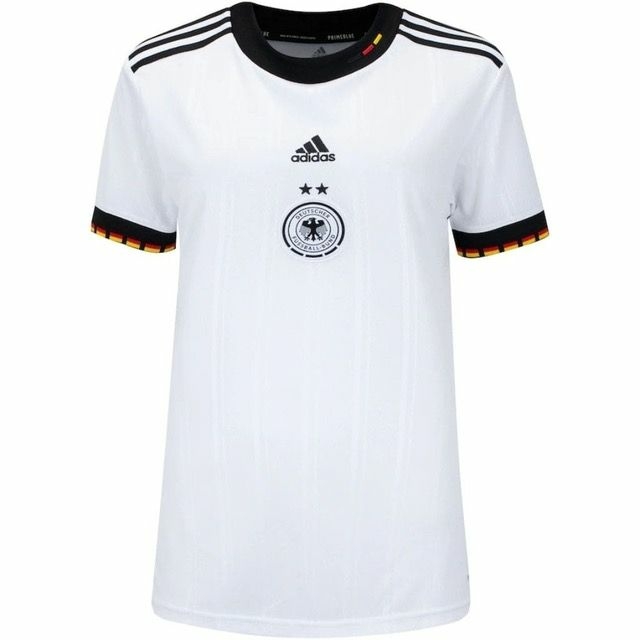 Camisa Alemanha I 2022 - Feminina Torcedor - Branca