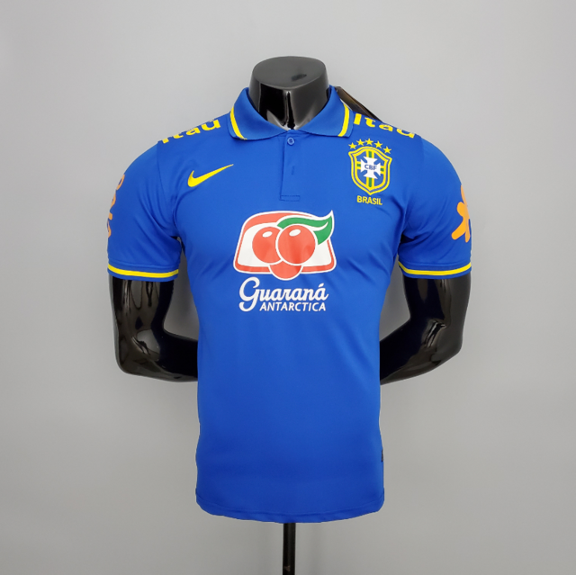 Camisa Polo Brasil - Masculino Torcedor - Azul