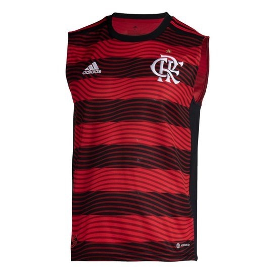 Regata Flamengo I 22-23 -Vermelho e prrto por R$ 149,90 - Frete Gráti