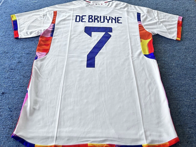 Belgica Suplente (blanca) 2023. #7 De Bruyne