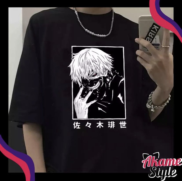 Camiseta Kaneki - Tokyo Ghoul - Comprar en Akame Style